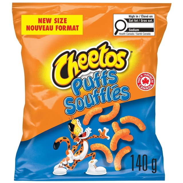 Cheetos Soufflés Grignotines à saveur de fromage