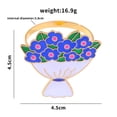 thumbnail image 3 of ⚡ Big Sale ! Napkin Ring Beautiful Decorative Napkin Ring Alloy Napkin Buckle Table Decoration, 3 of 4