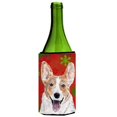 thumbnail image 1 of Cardigan Corgi Rouge Flocons de Neige Vacances Bouteille de Vin Douille Hugger 24 Oz., 1 of 1