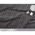 thumbnail image 2 of Soimoi Gray polyester Crepe Fabric Buds & Leaves Print Fabric by the Yard 52 Inch Wide, 2 of 3