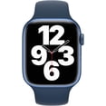 thumbnail image 2 of Refurbished Apple Watch Series 7 Aluminum 41 mm (GPS + Cellular) Blue (Grade A+), 2 of 3