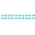thumbnail image 4 of Perles Turquoise, 20Pcs Perles Demi-Rondes Naturelles Ensemble Longue Durée de Vie pour Boucles d'Oreilles pour Bracelet, 4 of 8