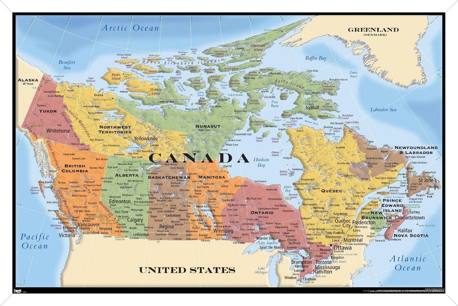 Carte - Canada