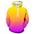 thumbnail image 1 of Penkiiy Chandails à Capuche pour Hommes Liquidation Hommes Mode Décontractée Chandails à Capuche d'Halloween Col Rond Imprimé Chandail Manches Longues Hauts Chandail Rose Vif y2k Chandails à Capuche Hommes, 1 of 4