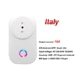 thumbnail image 3 of Smart WiFi Socket power energy meter 10A/16A Power Monitor Timing Function Tuya SmartLife APP Control Works ,Easy to Install, 3 of 9