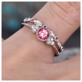 thumbnail image 4 of EGNMCR Rings Ladies' New Couple Zircon, Micro Diamond And 1PC Has Two Rings, Which Can Be Worn In Combination Women's ring, 4 of 4