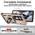 thumbnail image 3 of TYJKeJi Case with Holder Stander Kickstand Drop Resistant Shockproof Case For Samsung Galaxy S25 Ultra, 3 of 9