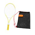 thumbnail image 2 of Almencla 21 inch Tennis Racket for Kids Nonslip Grip Tennis Racquet Recreational with Drawstring Bag Equipment for Park Beach Practice Yellow, 2 of 8