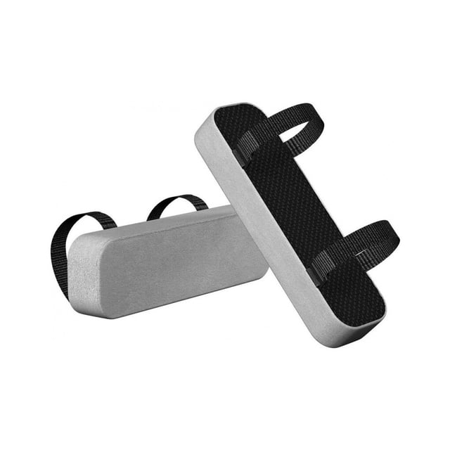 1 Pair Home Chair Armrest Portable Cushion Home Office Adjustable Computer Stool Arm Elbow Support Cushion Arms Rest Pad Pillow Cover Grey