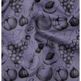 thumbnail image 1 of Soimoi Rayon Fabric Mix Fruits Print Fabric by the Yard 56 Inch Wide, 1 of 6