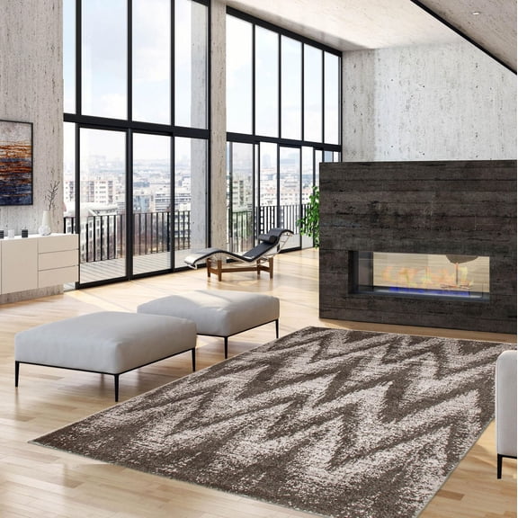 Tapis Moderne ECARPET pour Salon, Salle à Manger et Chambre à Coucher, Collection Camila
