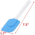 thumbnail image 2 of Unique Bargains Kitchen Silicone Cake Cream Butter Baking DIY Mixing Spatula Scraper Blue 2pcs, 2 of 4
