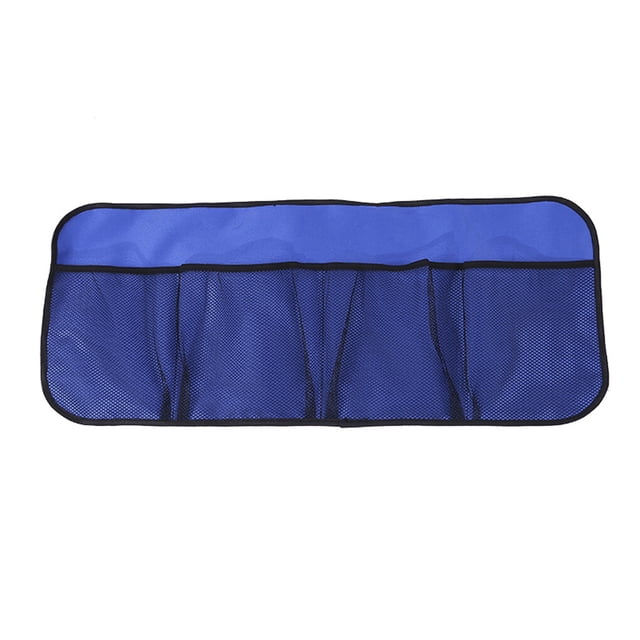 Car Rear Bag Vehicle Chair car rear organizer Back Trunk Storage Pouch Water Bottle Shoes Snacks Organizer Bag, Normal Type, Blue