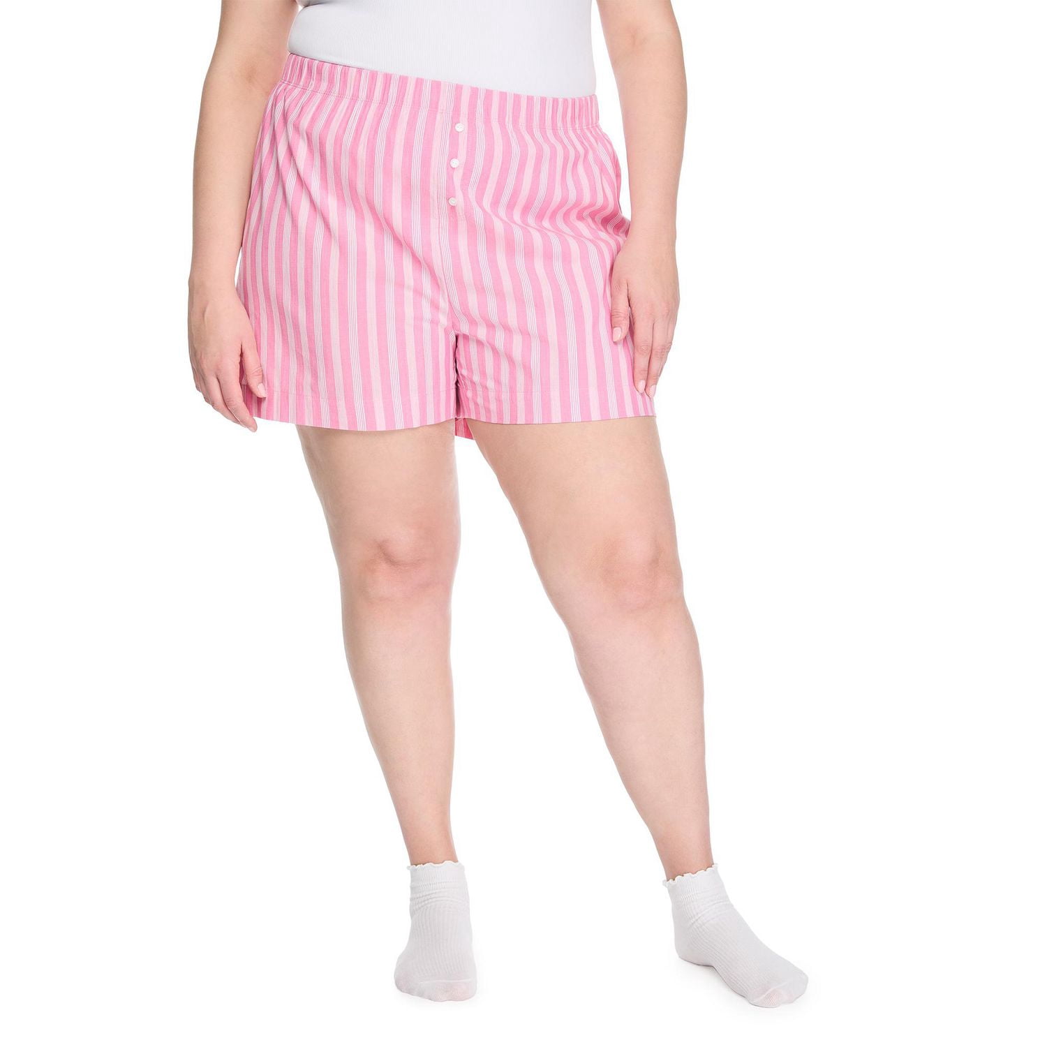 Lot de 2 caleçons boxers nuit George Plus pour femmes