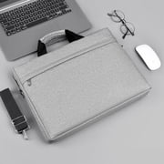 Wzzjkit Laptop Case, 15-16in Computer Bag Shoulder Bag Large Capacity Lightweight Business Casual Briefcase Portable Organizing Bag for Various Types of Laptops, Laptop Bags