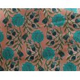 thumbnail image 4 of oneOone Tissu Viscose Georgette Feuilles & Floral Imprimé Bloc Tissu BTY 42 Pouces de Large, 4 of 5