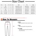 thumbnail image 3 of Gifts for Mom LSLJS Women's Fragrant Hemp Solid Color Loose Women Fashion Drawstring Pants Seven Pants Pockets Womens Work Pants, 3 of 5