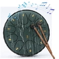 thumbnail image 2 of Birdeem 6-Inch 11 Tone Childrens Hand Drum Forget Worry Drum Adult Hand Disc Drum, 2 of 5