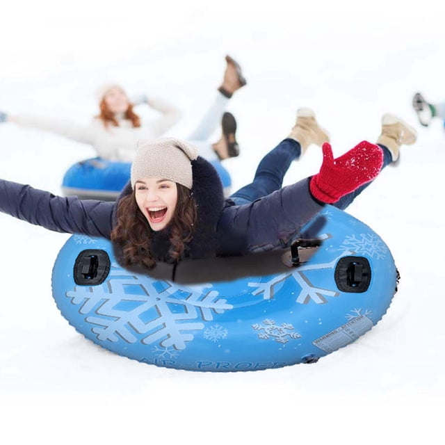 BEADCEST 1Pcs Impact Resistant Inflatable Ski Tube for Outdoor Recreation 47.16x47.16x11.79in
