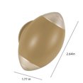 thumbnail image 3 of COFEST Portable and Reusable Lint Remover Sticker with Small Brush and Lid - Effective Hair Removal for Clothes， Compact and Travel-Friendly Design Brown, 3 of 8
