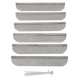 thumbnail image 2 of Valterra Bug Screen - RV Appliance A10-1313VP Refrigerator Vent; 8.1 Inch Length x 1.5 Inch Width; Stainless Steel; Package Of 6; With Plastic Ties; With Retail Package, 2 of 5