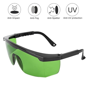 Cergrey Laser Eye Protection, Laser Eye Protection 200-450/800-2000/1064nm Safety Glasses UV Protective Goggles