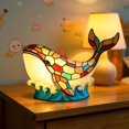thumbnail image 3 of Lampe de Table avec Base Sculptée et Alimentation USB pour Chambre et Coins Lecture, 3 of 8