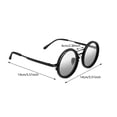 thumbnail image 2 of Lunettes de Soleil Rondes Polarisées avec Teinte Réglable en Continu ND9, Commande Manuelle de 1 à 9 Vitesses pour Activités de Plein Air, 2 of 5