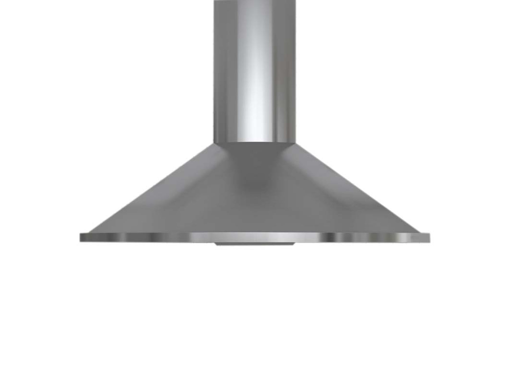 Pacific PCC-E30AS 30" Wall Mount Chimney Range Hood, Stainless Steel