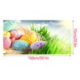 thumbnail image 3 of Yhmxh Easter Kitchen Decor Microfiber Beach Towel Super Lightweight Colorful Bath Towel Sandproof Beach Blanket Multi-Purpose Towel For Travel Swimming Pool 30x60 Inch DIY children tent, 3 of 7