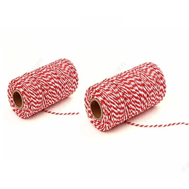 656 ft Cotton Twine String for Gift, Craft, and Art Wrapping, Perfect for Kitchen, Bakers, and Butchers Cooking Rope