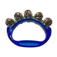 thumbnail image 3 of Milaget Hand Bell Musical Tambourine Mini Percussion Tambourines for Kindergarten Blue, 3 of 9