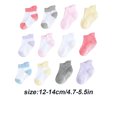 thumbnail image 3 of mmirethe 6 Pcs Bas Chaussettes pour Enfants avec Belle Élasticité Port Confortable Style Simple Bonne Fabrication Bas Garder le Rampement Couleur Mélange Pur Fille 12-14, 3 of 6