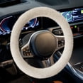 thumbnail image 3 of TIMIFIS Plush Handle Cover, Winter Handlebars Heated Steering Wheel Covers Car Thermal Protection Covers Heating Car Accessories, 3 of 5