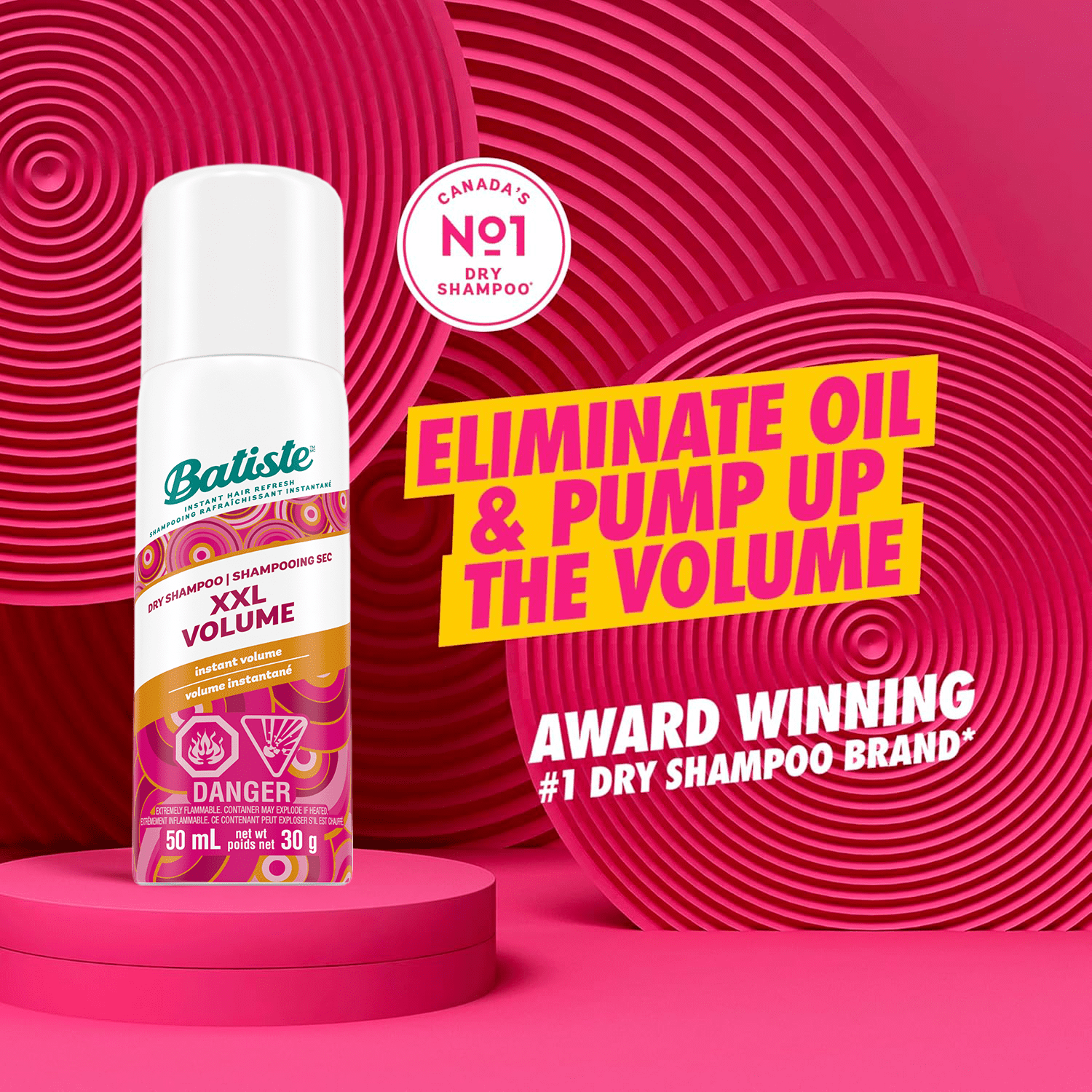 Batiste Dry Shampoo Holiday Gift Set, Stocking Stuffer
