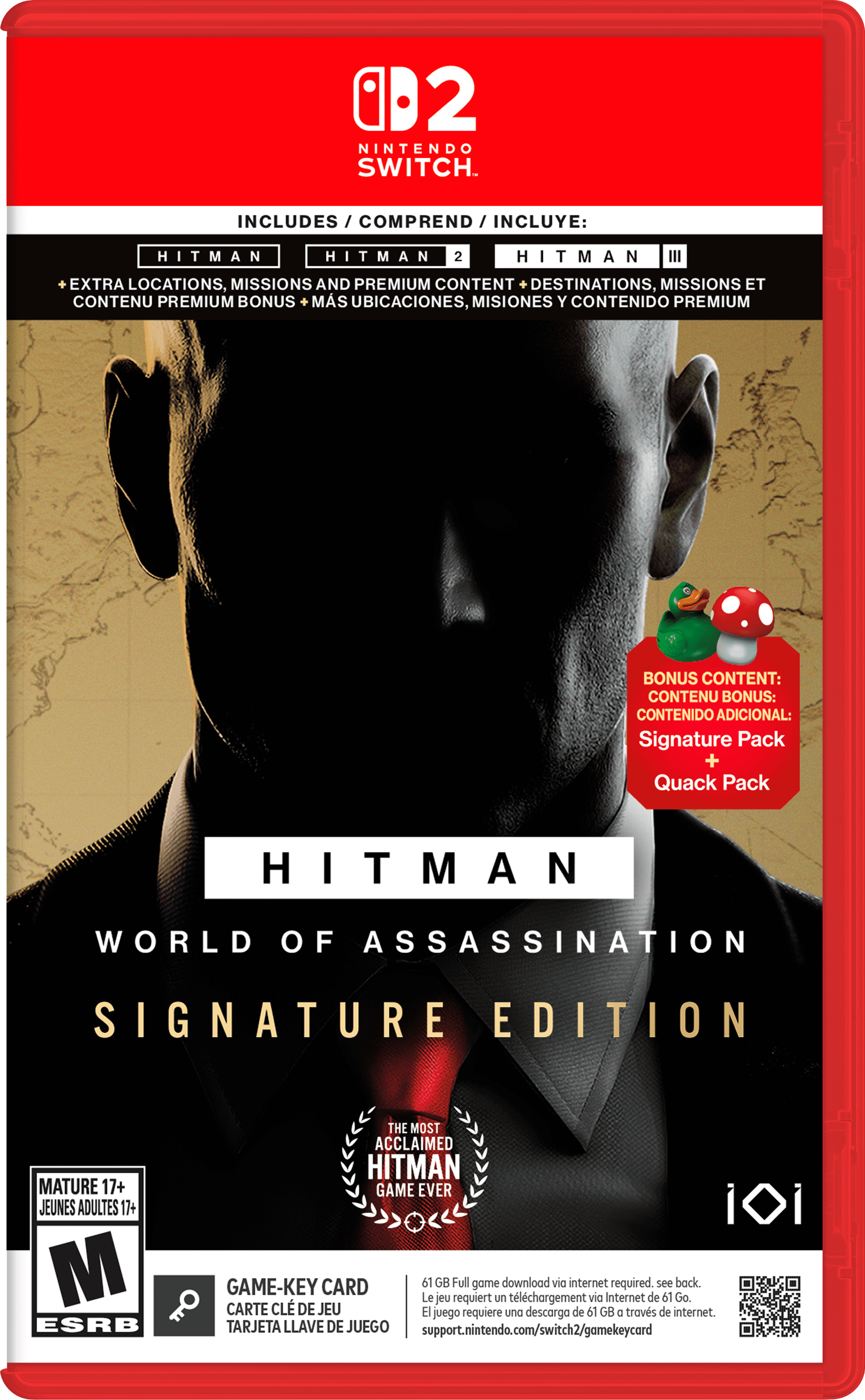Jeu vidéo HITMAN World of Assassination - Signature Edition (Nintendo Switch 2)