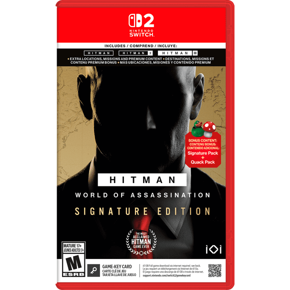 Jeu vidéo HITMAN World of Assassination - Signature Edition (Nintendo Switch 2)