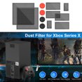 thumbnail image 2 of Ericealice 1/2 Set Game Console Dust Cover for Xbox Series X Gaming Host Dustproof Net, 2 of 9
