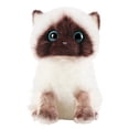 thumbnail image 1 of XZNGL Soft Plush Stuffed Animals Plush Siamese Cat Dolls Stuffed Animals Toys Simulation Siamese Cat Cute Sequins Plush Cat Stuffed Animal Siamese Cat Stuffed Animal, 1 of 8