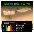 thumbnail image 4 of 65W LM281B Full Spectrum LED Grow Light Dimmable Growing Lamp For Indoor Plant Flower ,Super Long Life, 4 of 7