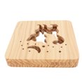 thumbnail image 1 of Wooden 3D Lamp, Night Light Lamp Multi Purpose Soft LED Light Energy Saving  for Living Rooms, 1 of 8