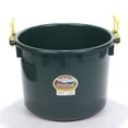 thumbnail image 1 of Little Giant 40 Quart Durable Plastic Utility Muck Tub with Handles, Green, 1 of 10