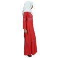 thumbnail image 3 of Bimba Robe Abaya Maxi à Manches Kimono pour Femmes Musulmanes Pashmina Jilbab avec Hijab, 3 of 7