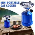 thumbnail image 3 of Réchaud à Gaz Portable pour l'Extérieur, Cuisinière à Café, Brûleur au Propane Réglable pour la Pêche, la Randonnée, le Pique-Nique, 3 of 8