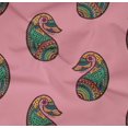 thumbnail image 4 of oneOone Organic Cotton Poplin Twill Fabric Paisley Block Decor Fabric Printed BTY 42 Inch Wide, 4 of 4
