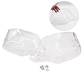 thumbnail image 3 of pitrice 1 Pair Motorbike Windshield Modification Windscreen Windproof Protector Modified Guard Accessory Replacement for R1200GS 800GS Gray, 3 of 9