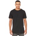 thumbnail image 1 of Bella Canvas Mens-Long Body Tee-3006, XL, Black, 1 of 1