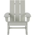 thumbnail image 2 of Palms Modern Adirondack Plastic Outdoor Rocking Chairs (Set of 4), 2 of 8
