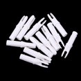 thumbnail image 2 of jinwen 12 Packs Plastic Nocks for s Inner Diameter 6.2mm - White, 2 of 9