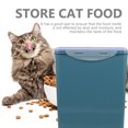 thumbnail image 2 of Weiweiguan 1Pc Plastic Pet Food Container Dog Food Storage Bin Large Capacity Food Bucket, 2 of 6